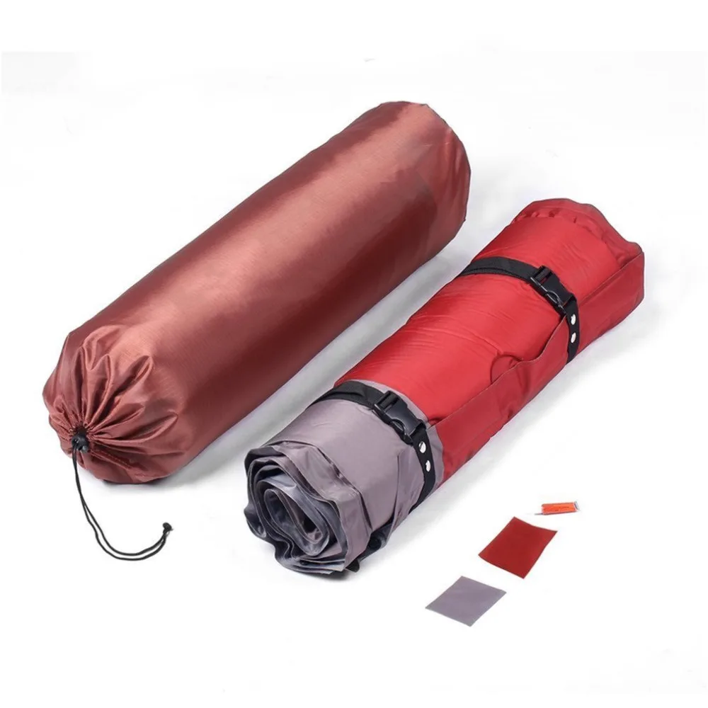 Утолщенный Самонадувающийся коврик для сна надувной матрас пляжа и кемпинга на