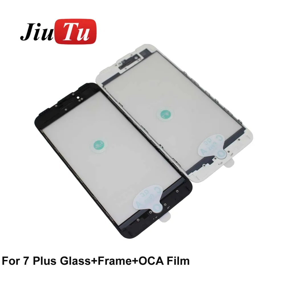Холодное нажатие Переднее стекло + рамка ока для iPhone 6/6 Plus/6s/6s Plus/7/7Plus/8/8 P внешняя