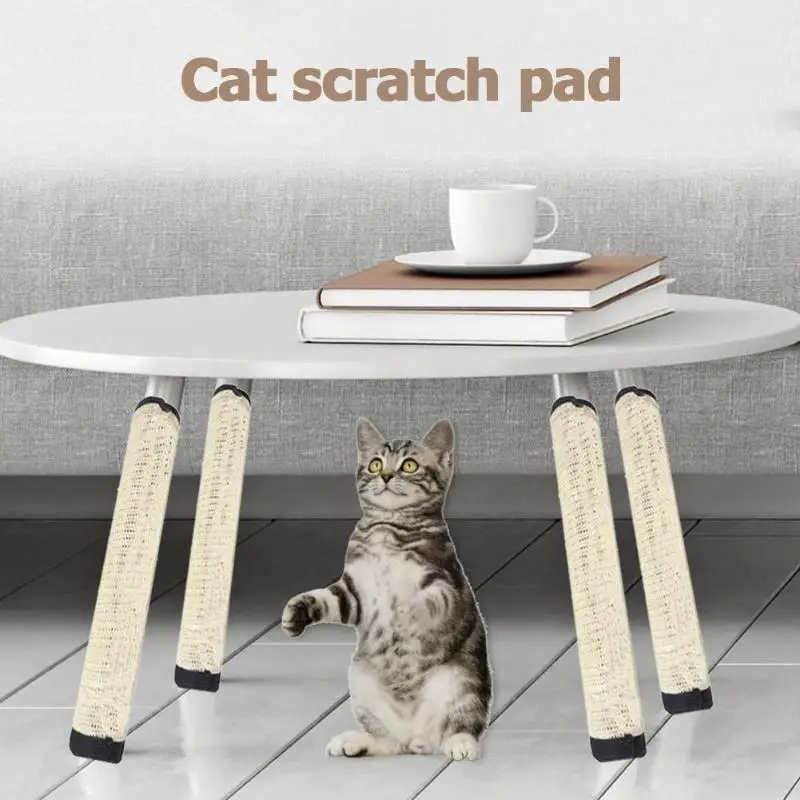 Кошачий котенок коврик для защиты мебели Когтеточка из сизаля забота о когтях