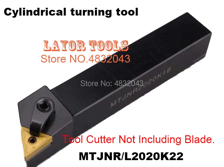 

MTJNR2020K22 20*20*125mm Metal Lathe Cutting Tools,CNC Tool Cylindrical turning tool, External Turning Tool,Type MTJNR/L