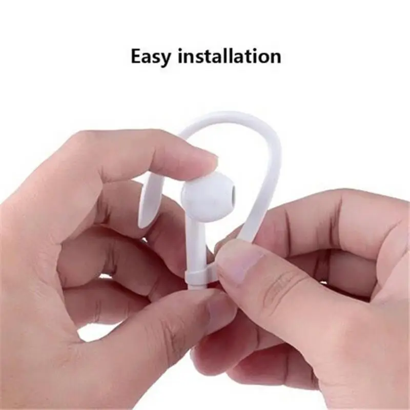 Анти потерянный Ушные крючки Силиконовая защита для Airpods Беспроводной гарнитура