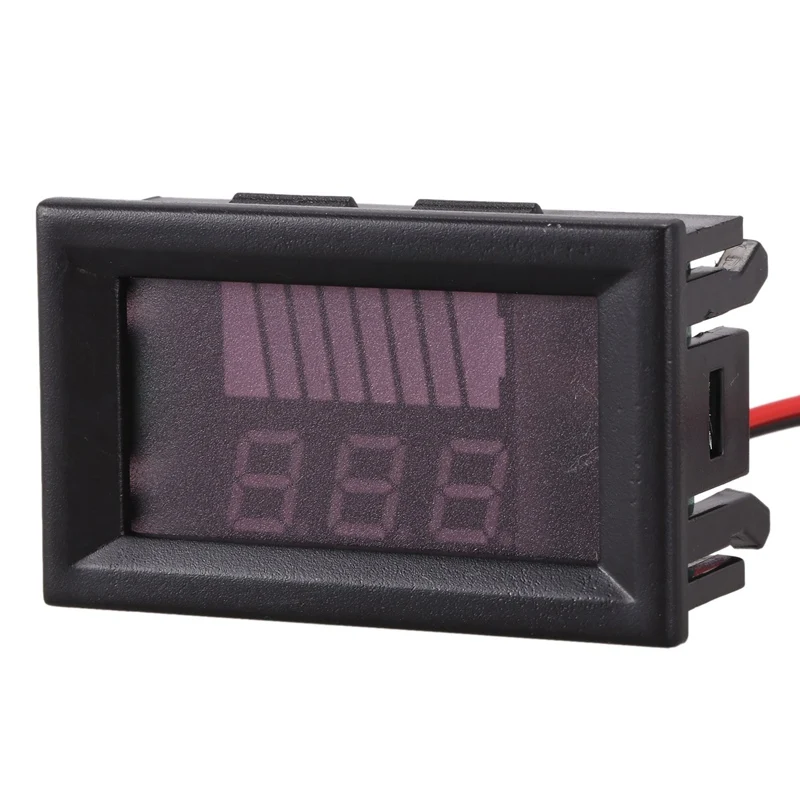 12V-60V Электрический автомобильный измеритель заряда батареи Цифровой вольтметр