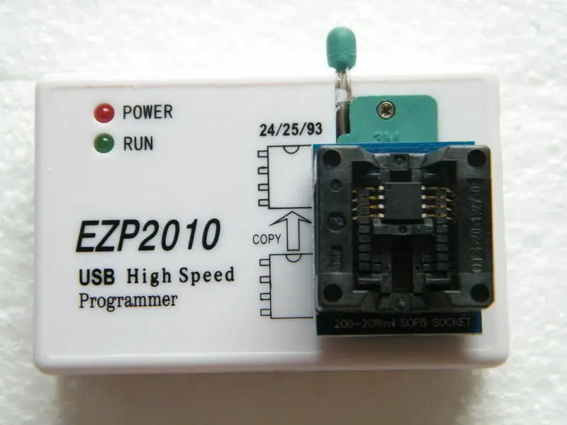 DYKB EZP2010 USB программист EEPROM SPI BIOS + гнездо SMD чипы Поддержка 24/25/93 bios 25T80 FLASH
