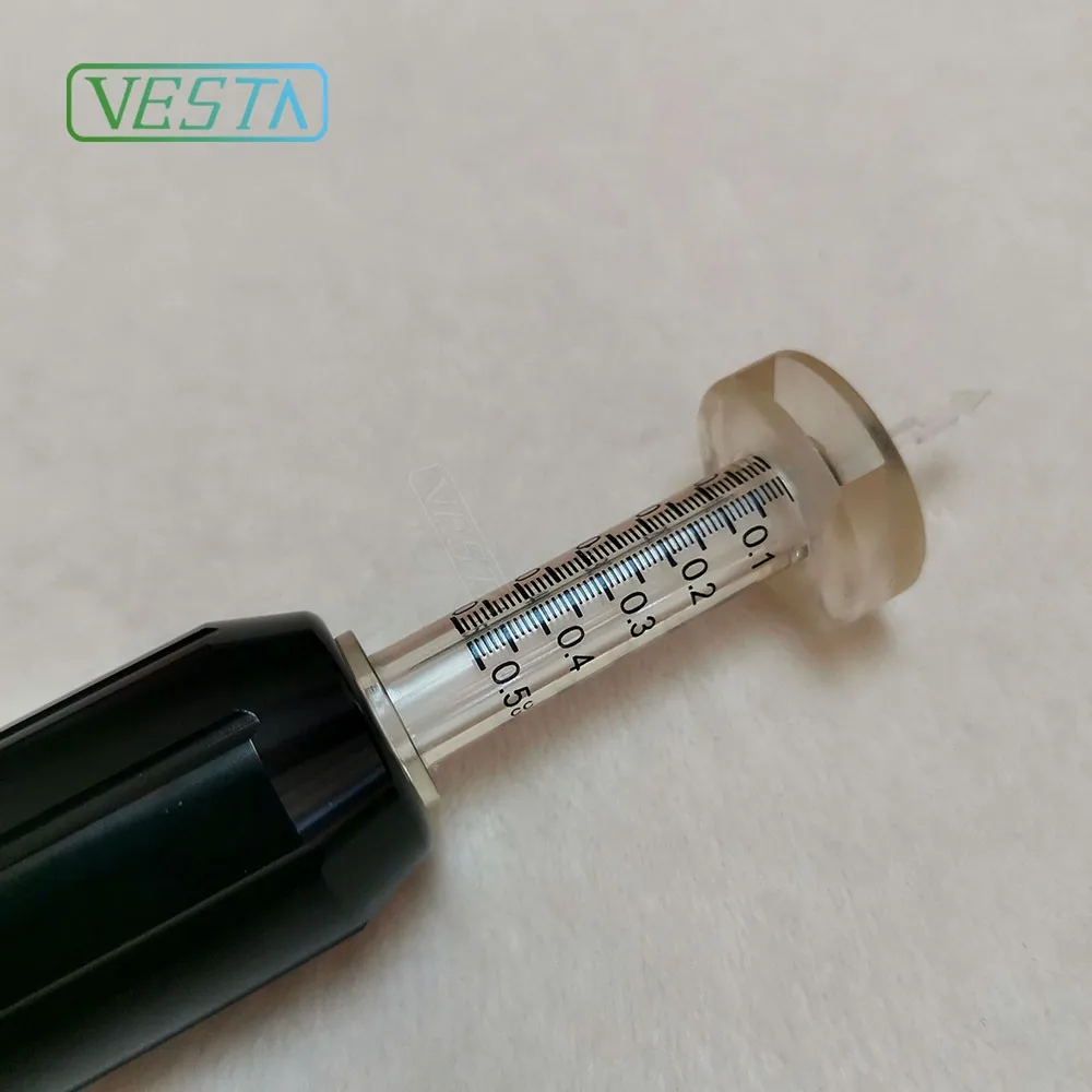2019 Новое поступление VESTA специальный дизайн черный король гиалуроновой шприц