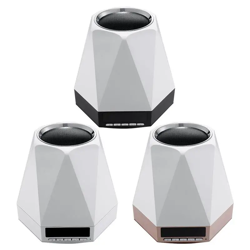 Bluetooth мини будильник динамик бытовой креативный красочный ночной светильник