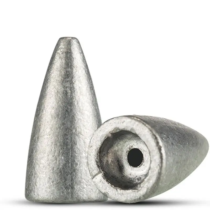 50 шт./упак. Вес Размеры 1 3g/2.5g/5g/7g/10g пуля Shaped s грузило для рыбной ловли рыболовного