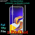 2 шт. для Asus Zenfone 5 5z ZE620KL ZS620KL переднее тонкое полное покрытие края мягкая ТПУ пленка Взрывозащищенная защита экрана не стекло