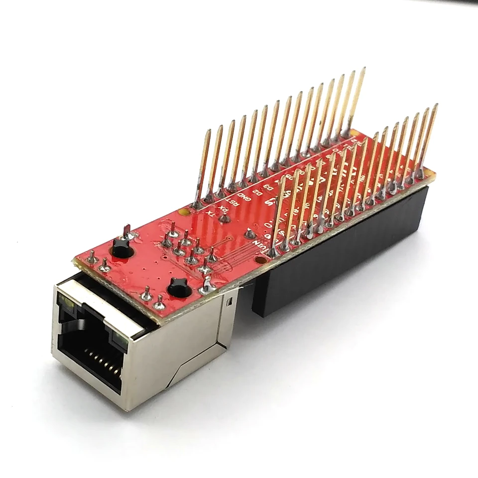 ENC28J60 Ethernet щит V1.0 совместимый Nano 3 0 RJ45 веб сервер модуль|Запасные части| |