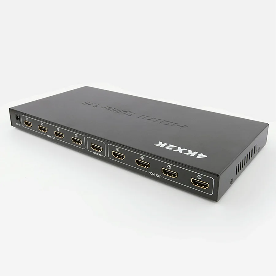20 шт. 4K HDMI-Сплиттер порт 1X8 распределяет 1 HDMI-источник на 8 HDMI-дисплеев одновременно