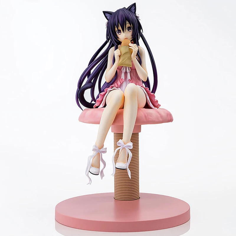 

Date A Live Yatogami Tohka Princess Sandalphon Cat Ear Beautiful Girl PVC Action Toy Japanese Anime Figures Collectible Figurine