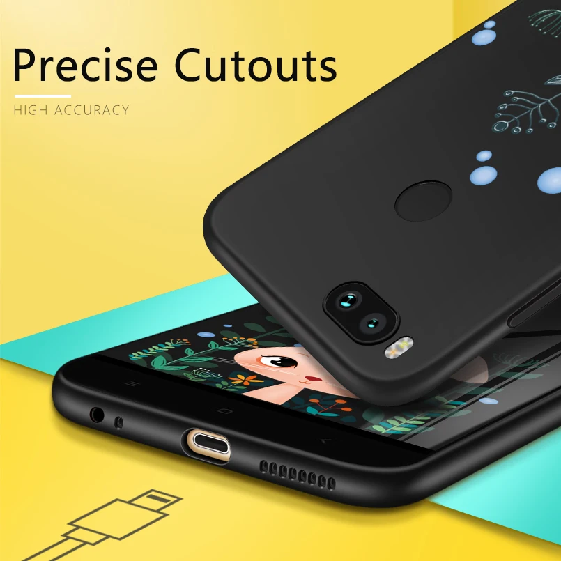 Силиконовый чехол для Xiaomi Mi 8 милый противоударный A1 A2 Lite Pocophone F1 бампер |