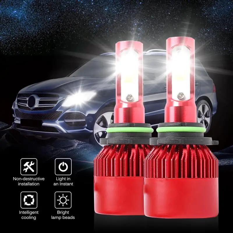 Автомобисветильник фары Onever s 36 Вт 6000 лм белые автомобильные