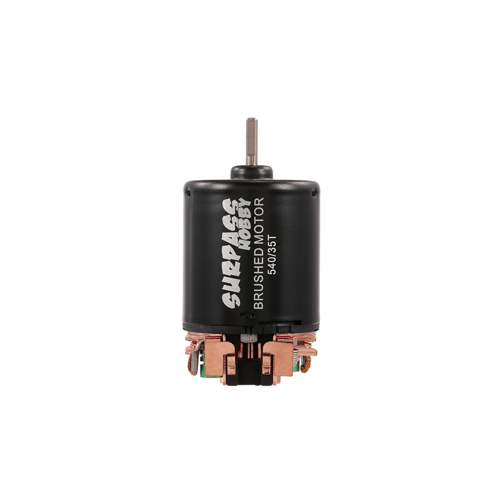 Мотор с щеткой Moteur 540 550 13T 21T 27T 35T 45T 55T 80T 60A ESC BEC для радиоуправляемого автомобиля