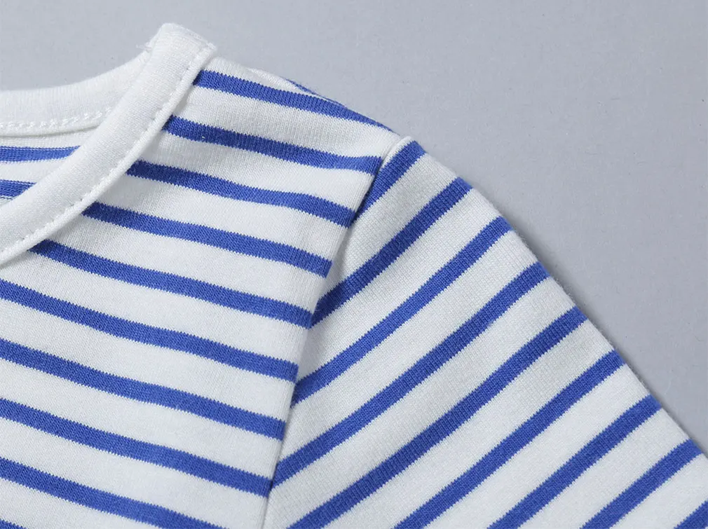 Весенне-осеннее хлопковое платье для девочек платье-блузка малышей детское Vestidos