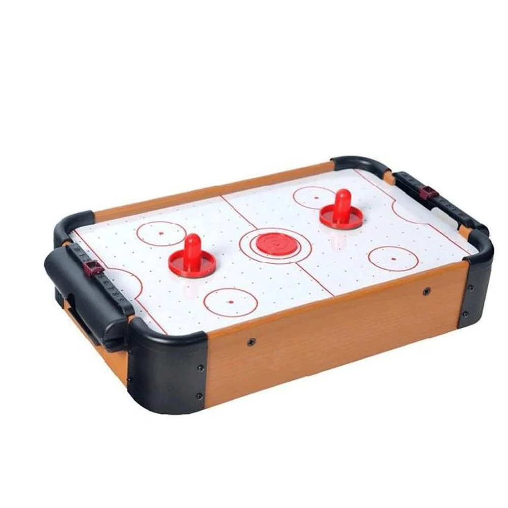 Мини Настольная воздушная хоккейная игра Pushers Pucks семейный Рождественский