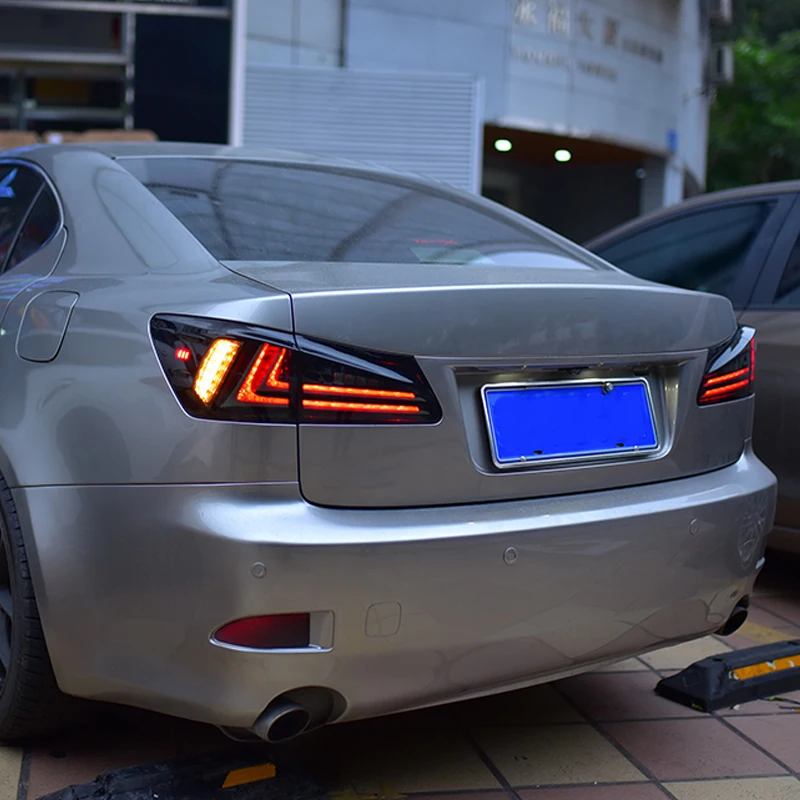 Хвост светильник в сборе для Lexus IS 2006 2012 IS250 IS300 светодиодный Бег сигнал поворота