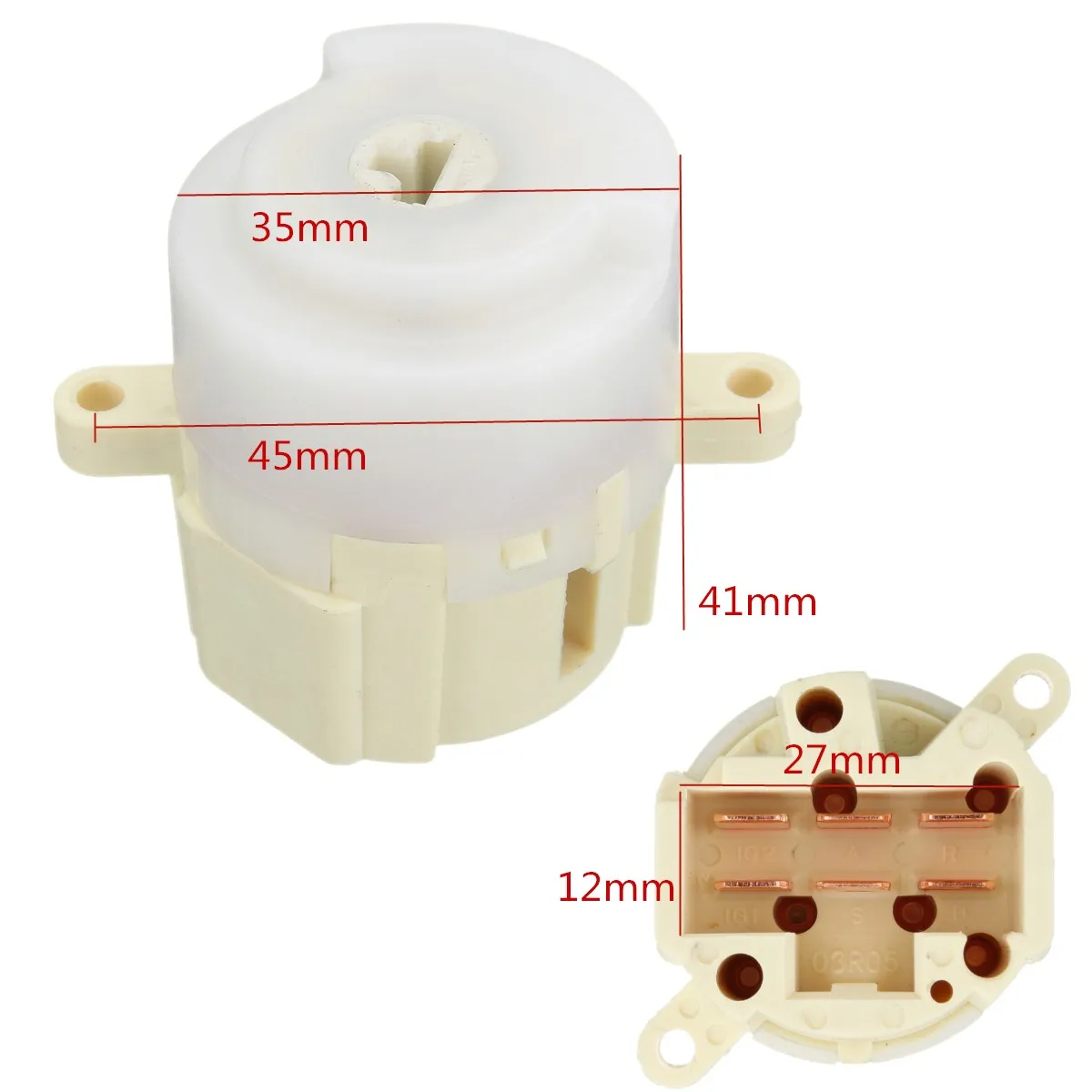 Ignition Lock Barrel Switch Engine Starter For Nissan Micra K12 Qashqai 2002-2013 48750-2F010 03R05 | Лампы и освещение