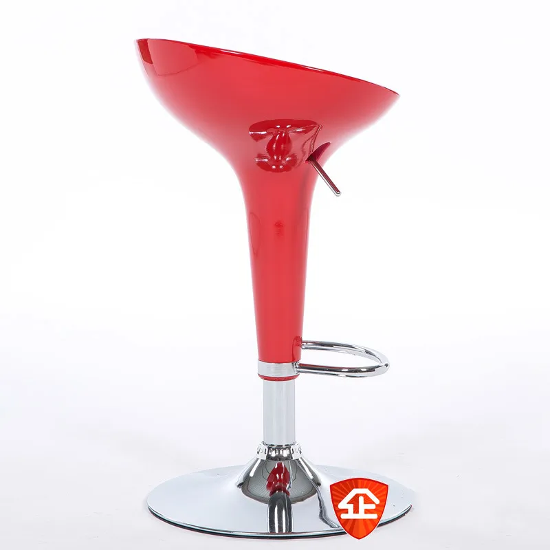 Lifting Swivel Bar Counter Chair with Footrest Simple Ergonomic Rotating Adjustable Height Stool Stainless Steel Stent | Мебель