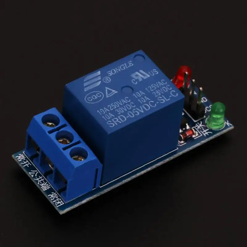 5Pcs 1-Channel 5V Relay Module Shield for Arduino 1280 2560 ARM PIC AVR DSP | Электроника