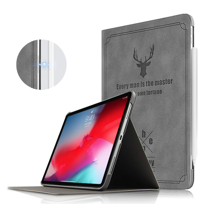 Чехол для Apple iPad Pro 11 2018 защитный чехол из искусственной кожи нового pro ipad дюймов
