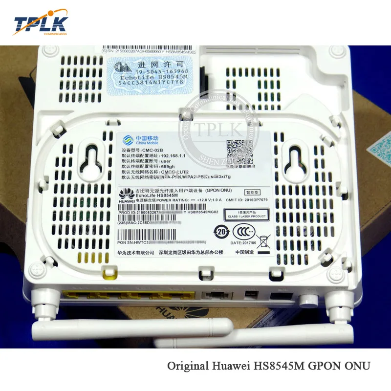 10pcs High level HUA WEI HS8545M GPON ONU SC/UPC Router with 1GE+3FE+VOICE+WIFI ONT for FTTH Mode Fiber Optic Equipment | Мобильные