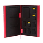 Чехол для карты памяти, портативный чехол из алюминиевого сплава, 4 * SD + 8 * Micro SDTF карты, чехол, коробка для хранения, защитный держатель, крышка