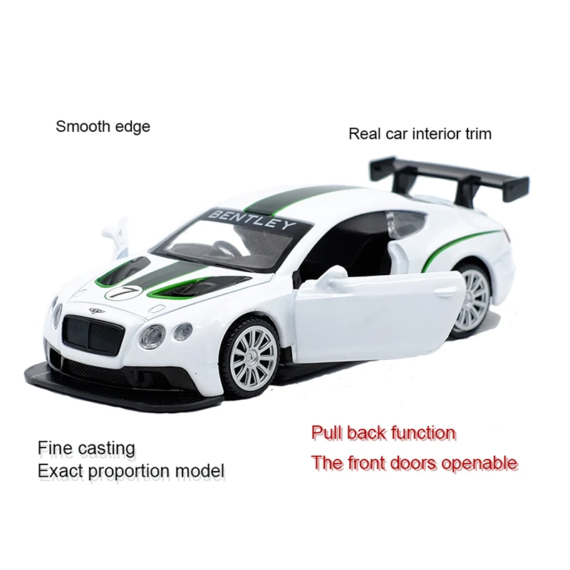 Новое поступление Caipo 1:43 Континентальный GT3 литой под давлением автомобиль