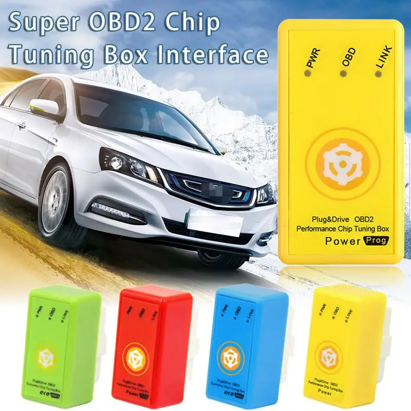 Топливный экономайзер Plug And Drive SuperOBD2 чип производительности Блок Настройки для