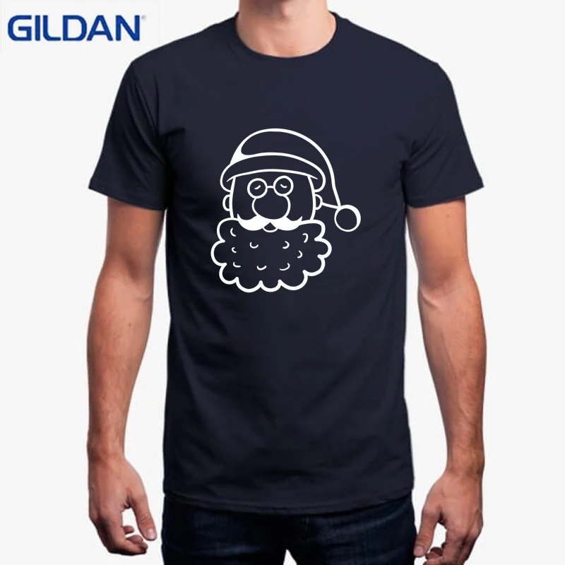 Для мужчин майка мультфильм Personalizar Sudaderas Рождество Санта футболка модная Флер