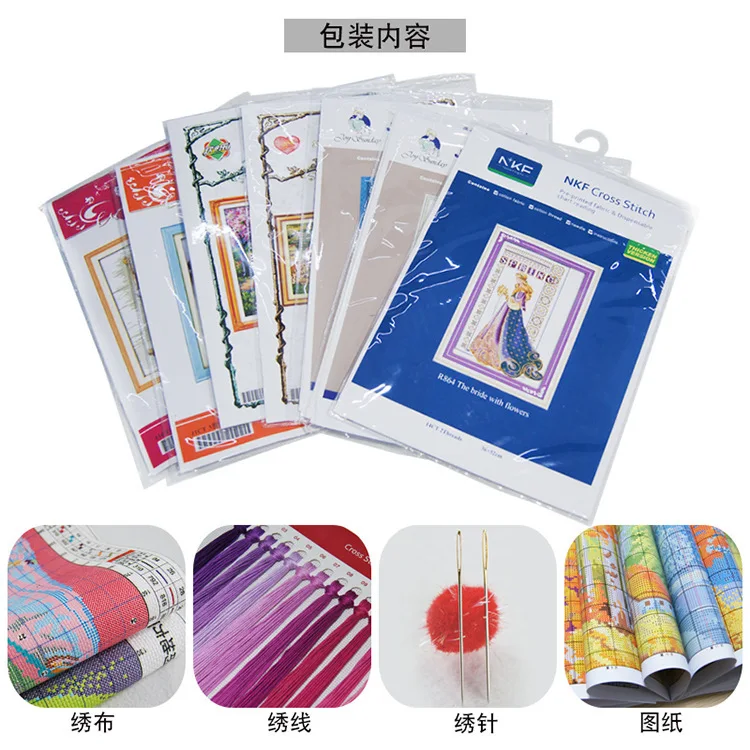 Новый узор вышивка крестиком для влюбленных Кот современные лаконичные картины