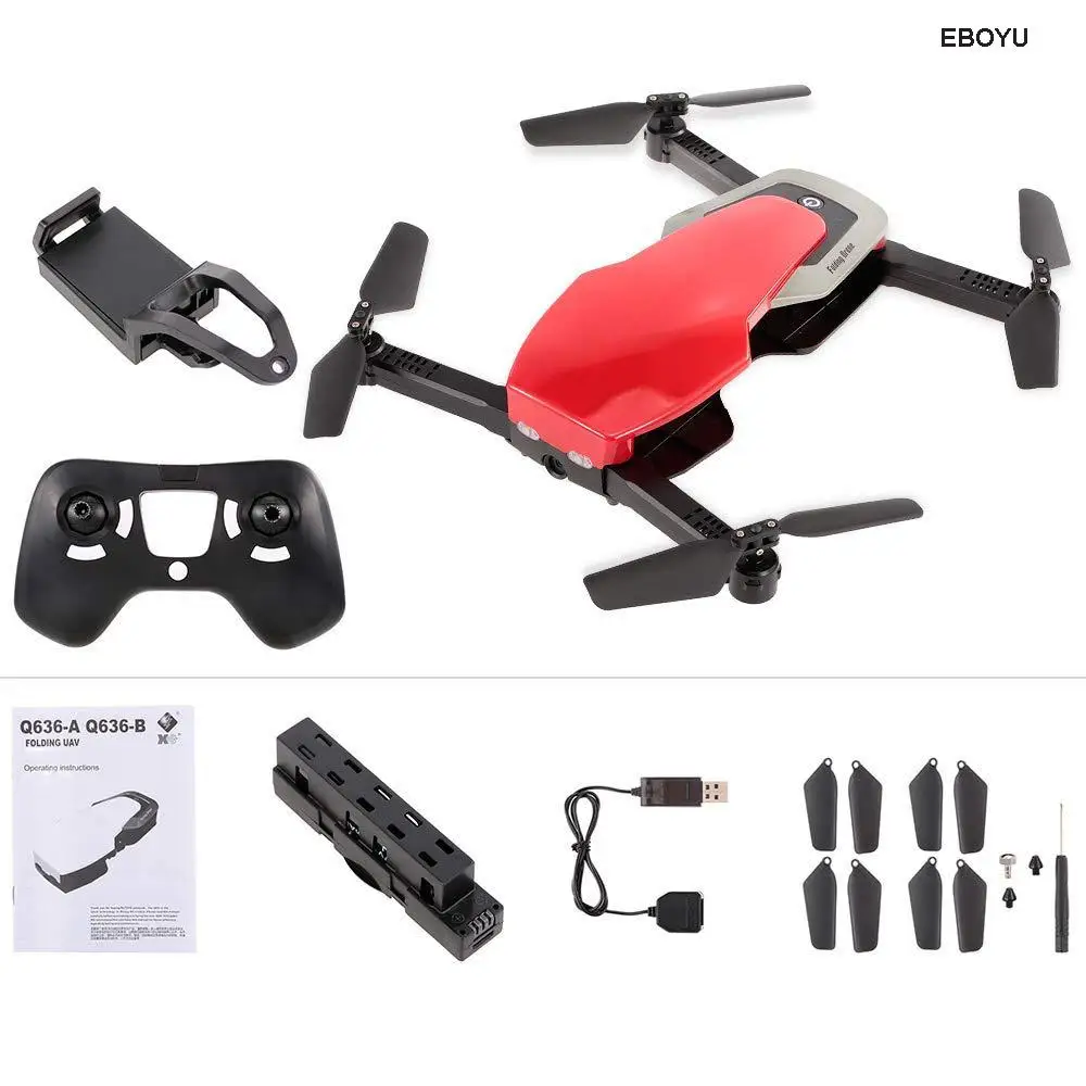 Wltoys Q636 B Wi Fi FPV Дрон 720P HD камера Складная селфи g сенсор оптическое