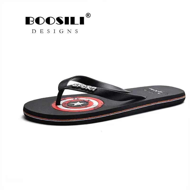 

2020 New Mens Flip Flops, Outdoor Casual Cool Eva Slippers Chinelo Masculino Sandalias Hombre Erkek Terlik Ayakkabi Double Combi