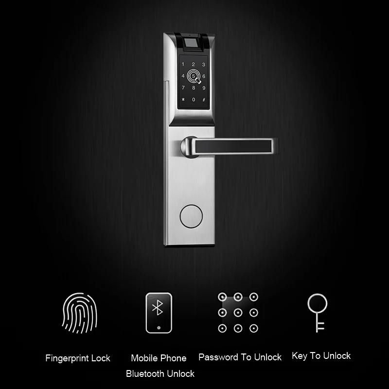 Eseye цифровой замок Smart APP Bluetooth пароль отпечатка пальца Замок для дома электронный