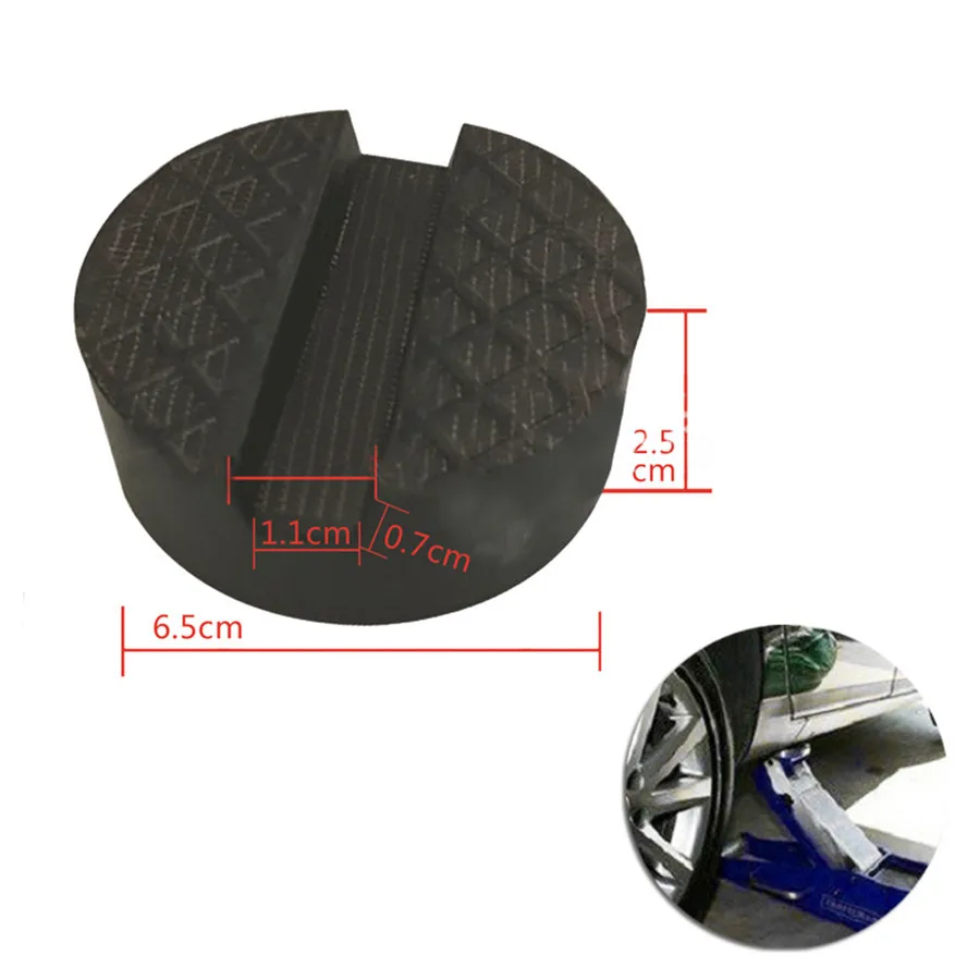 

6.2 * 2.5cm Non-slip Car jack Floor Slotted Car Rubber for Pinch Weld Side Lifting Disk