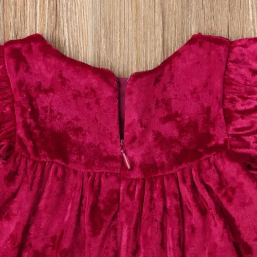 2019 Brand Fancy Princess Kids Baby Girls Dress Velvet Fleece Party Tulle Tutu | Детская одежда и обувь