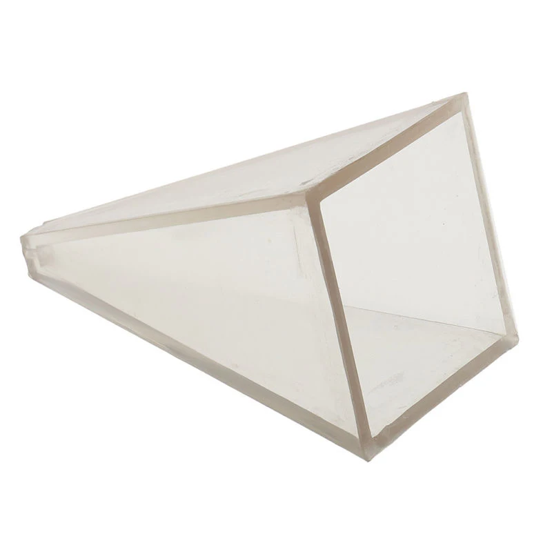 Clear Plastic Candle Making Mold Moulds DIY Soap Clay Craft Tools Pyramidal Shape | Дом и сад