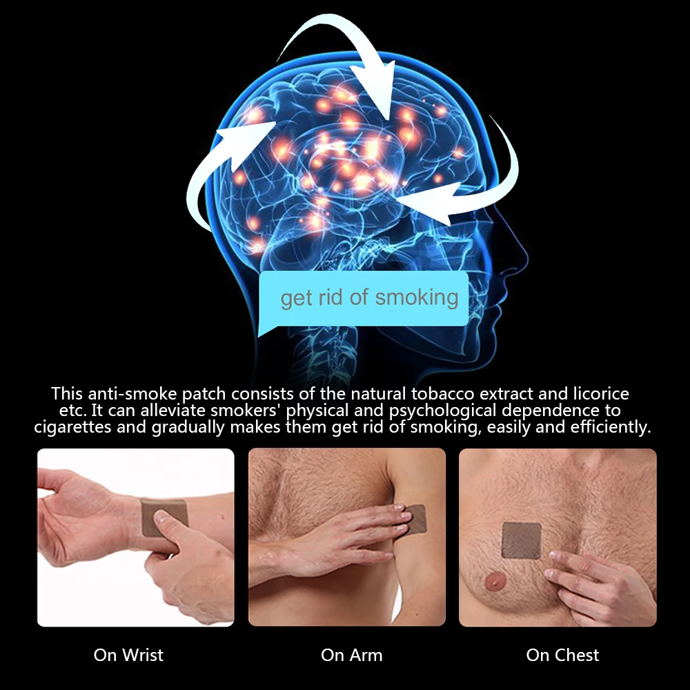 35 шт./коркоркор. пластыри с бальзамом для остановки курения и вывода из Пластыри
