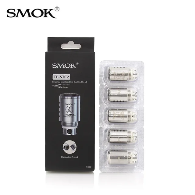 Оригинальный Smok TFV4 мини-распылитель Sub Ом Танк 510 нить Vape танк электронная