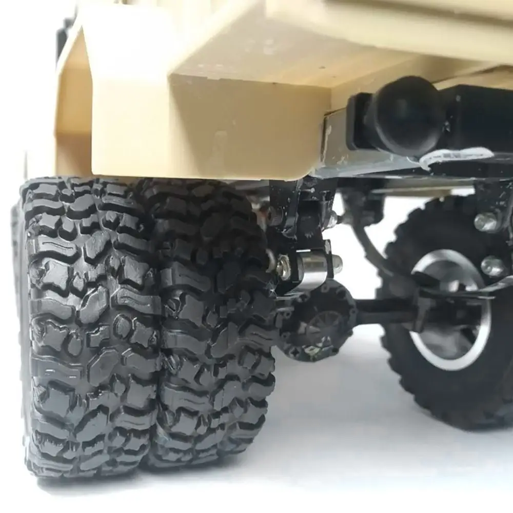 WPL 1/16 6WD B16 B36 металл шесть колес ступицы привода с шиной RC Автомобильная Рама