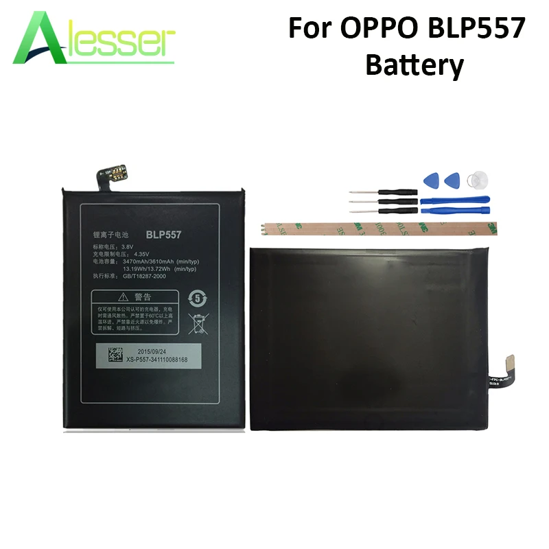 Alesser для OPPO N1 N1T N1W BLP557 аккумулятор 3470 мАч Высокая емкость сменный аксессуар