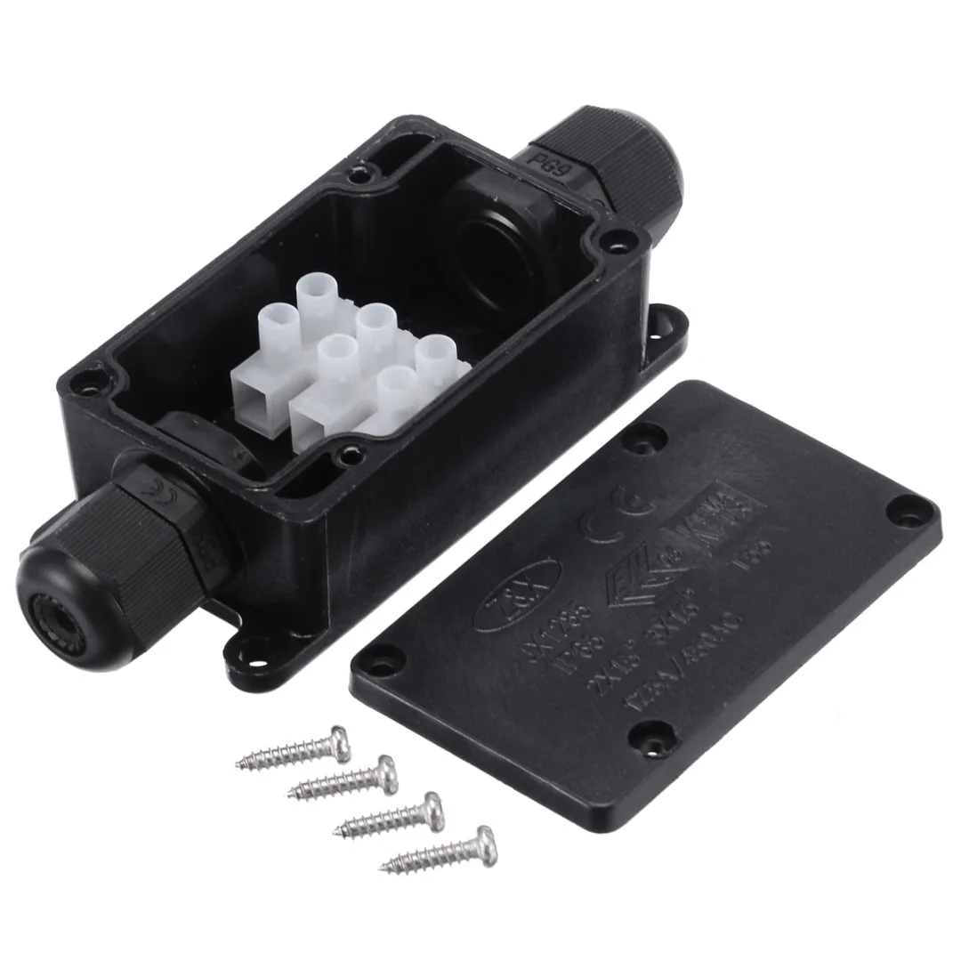 Waterproof Plastic Junction Box Underground Cable Line Protector Sleeve Case Connector | Обустройство дома