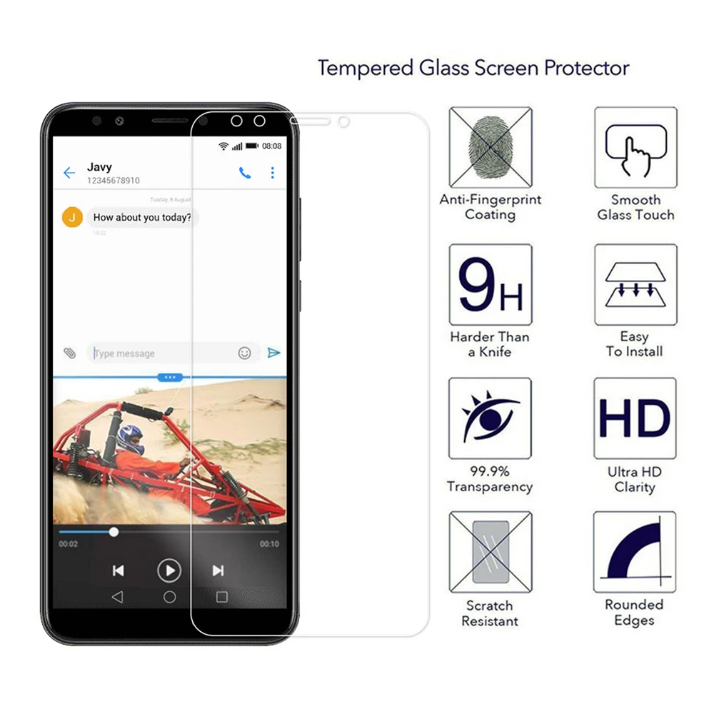 9H закаленное стекло для Huawei Mate 20 lite Pro Mate8 9 на P Smart Plus 10 Lite защита экрана|Защитные
