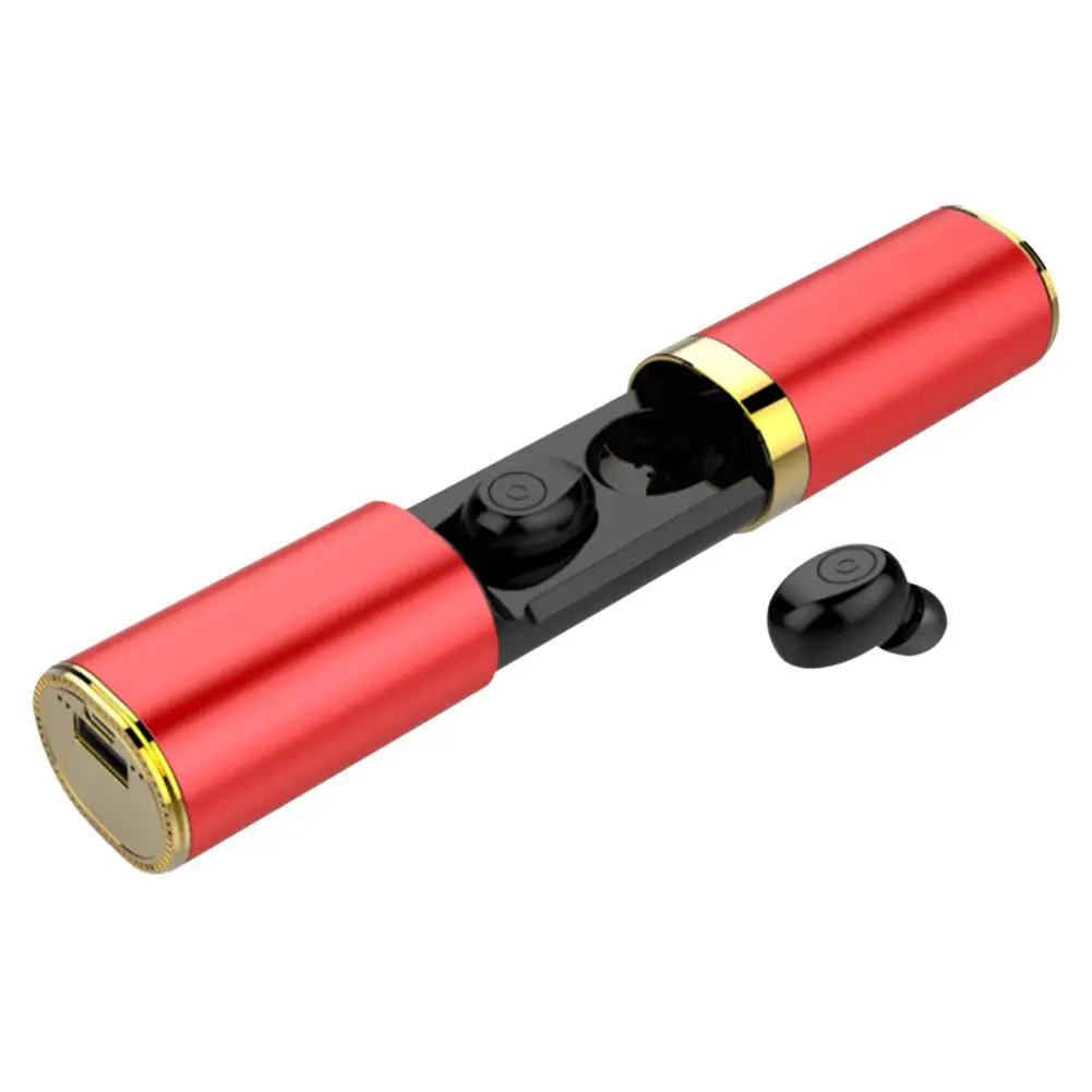 Bluetooth 5 0 Беспроводные наушники с микрофоном изменяющая коробка бинауральные TWS