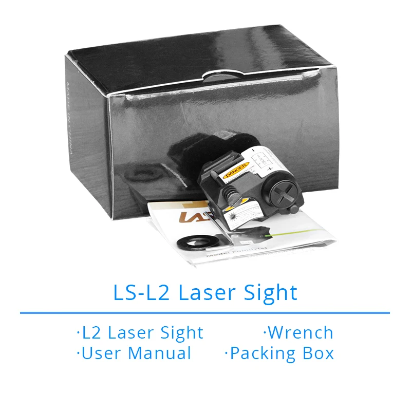 Лазерная указка Laserspeed зеленый/красный/инфракрасный лазер Glock небольшого размера