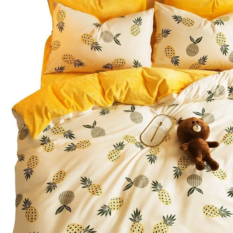 Lits jumeaux Couvre Luxe Nordico Matrimonio Parrure Lit Linen Ropa De Cama хлопковое постельное белье простыня и