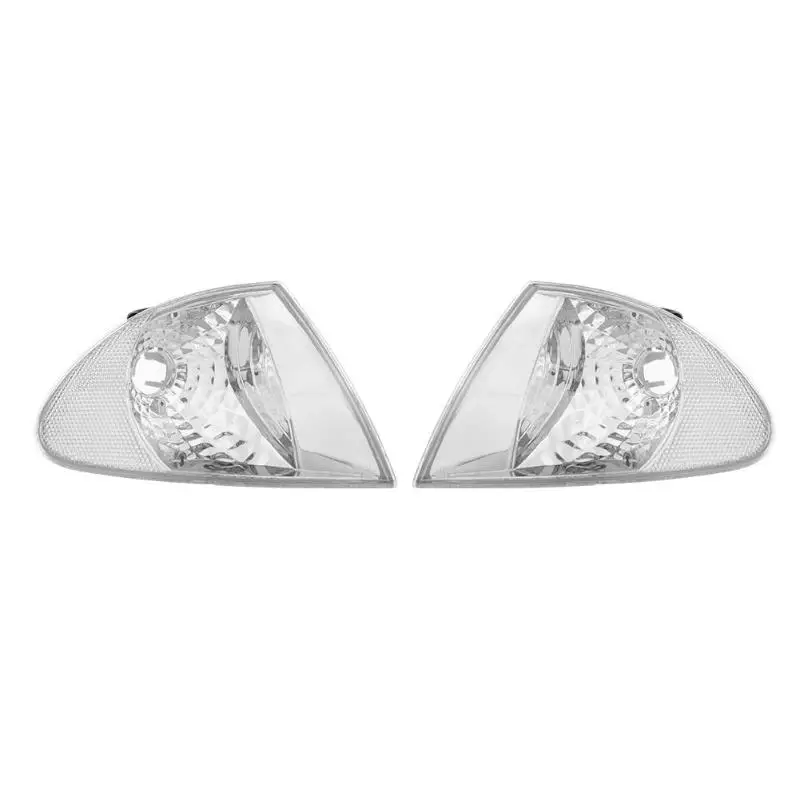 VODOOL 2Pcs Clear Lens Car Parking Signal Indicator Corner Light For BMW 3 Series E46 Sedan Wagon 4-Door Auto Side Lamp Frame | Автомобили