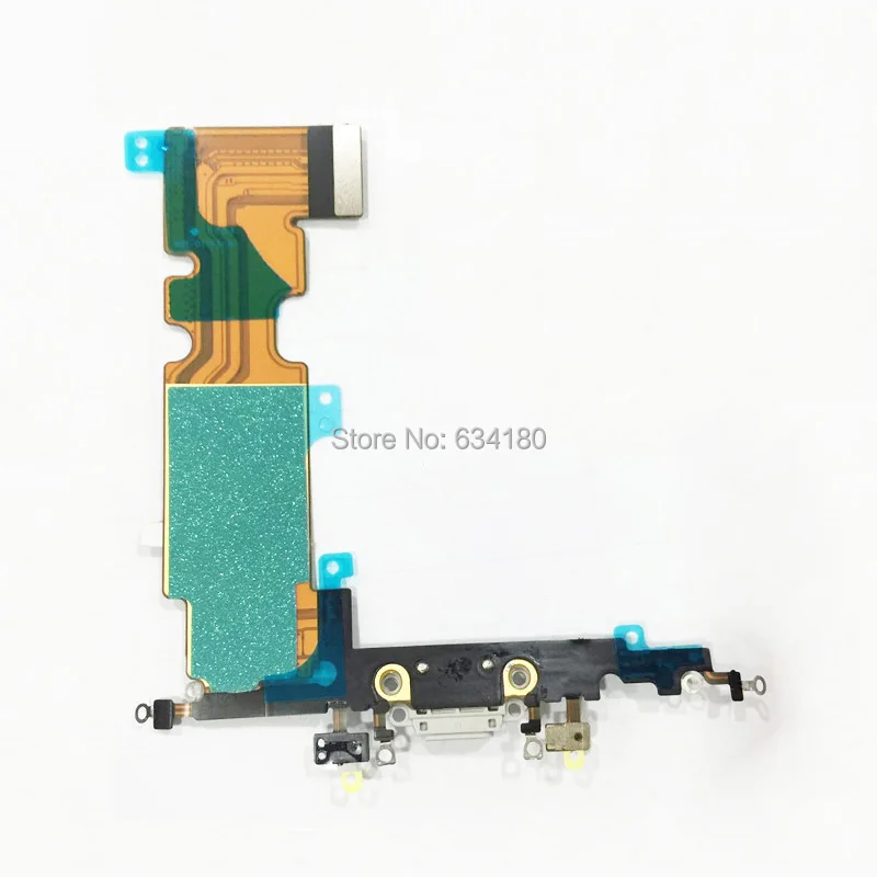 Зарядный порт USB док-станция разъем гибкий кабель для iPhone 8 8G Plus наушники аудио