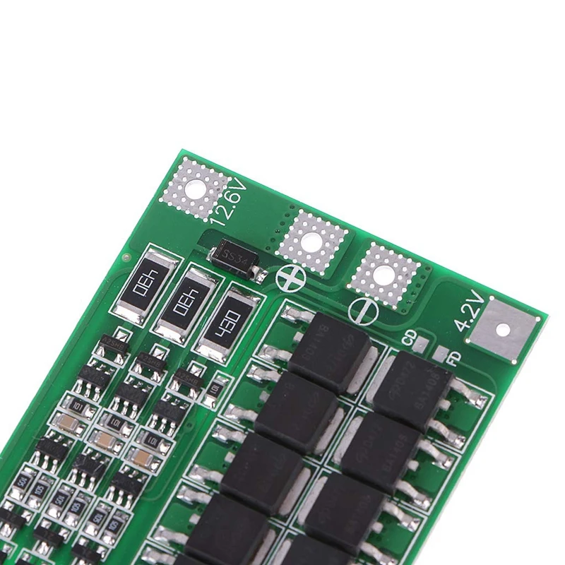 Защитная плата Pcb Bms для зарядки литий ионных батарей 3S 40A 18650 двигателя