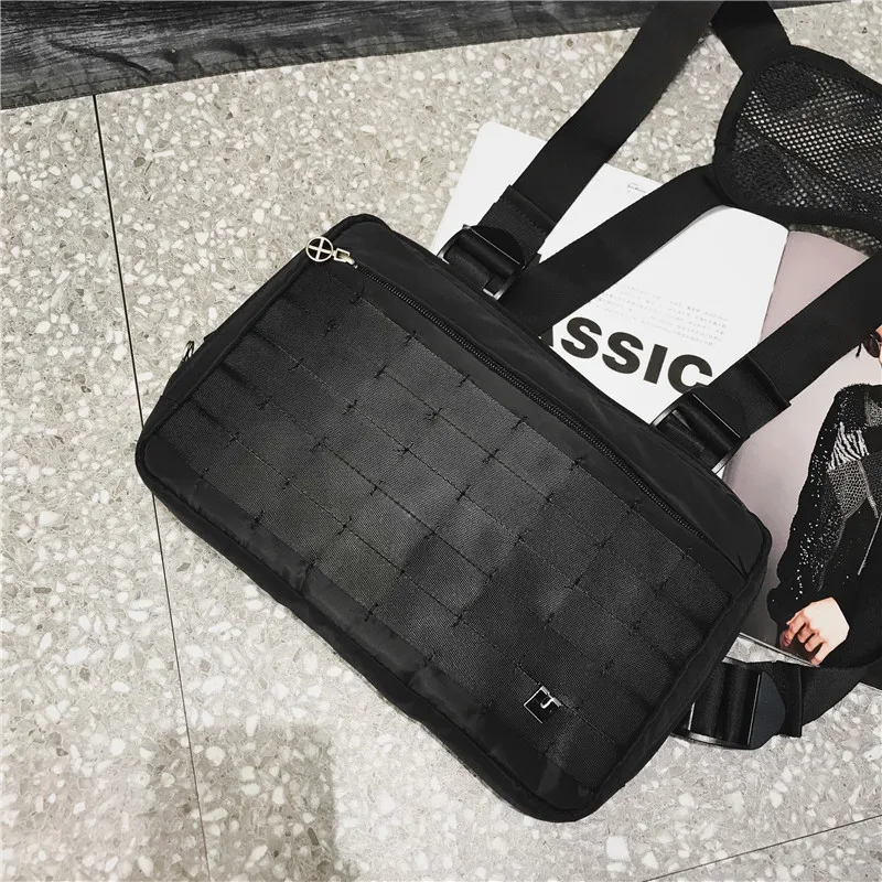 Tactic нагрудный пакет седельная сумка более функциональная тактика грудь Kanye Street