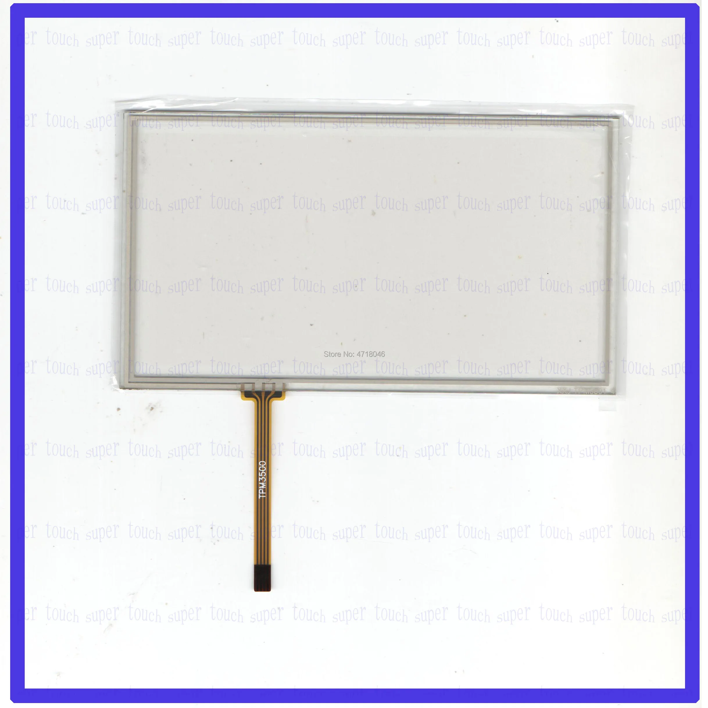 

ZXYS for Pioneer AVH-X1550DVD compatible touchglass 4lines resistance screen this is compatible Touchsensor